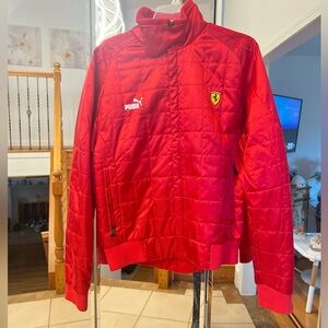 Puma Red Ferrari Quilted Jacket